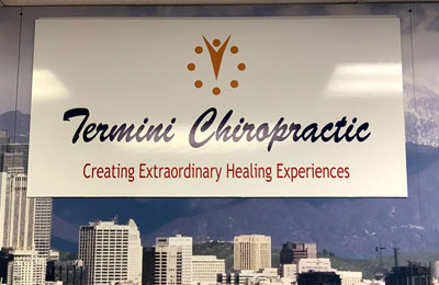 Chiropractic Northridge CA Sign at Termini Chiropractic